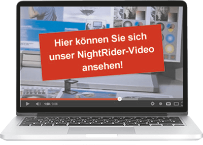 Hier können sie sich unser NightRider-Video ansehen!